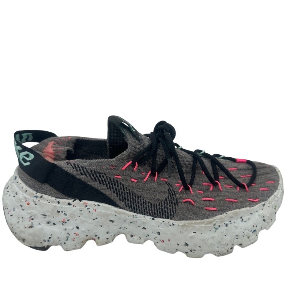 Nike Space Hippie 04 Sustainable Running Sneakers Gray‎ Pink Women's 8 - Picture 10 of 16